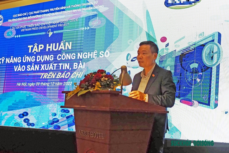 Kỹ năng ứng dụng công nghệ số vào sản xuất tin, bài trên báo chí - Ảnh 1. Kỹ năng ứng dụng công nghệ số vào sản xuất tin, bài trên báo chí - Ảnh 1.