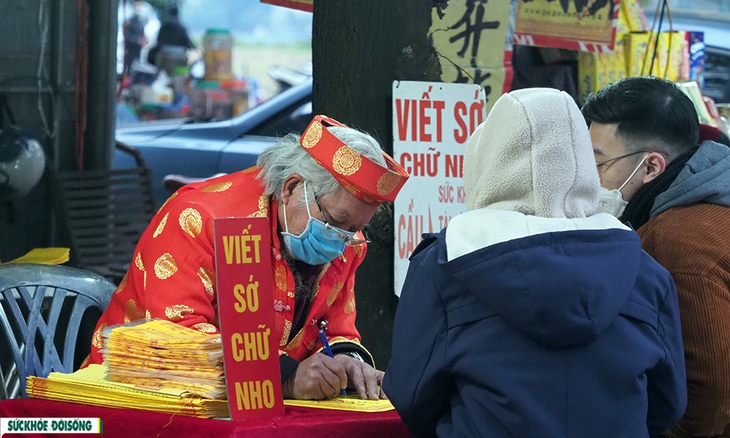 Người Hà Nội đi lễ đầu năm thời COVID - Ảnh 14.