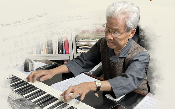 Nhạc sĩ Nguyễn Tài Tuệ, "nhớ thương cách vời"...