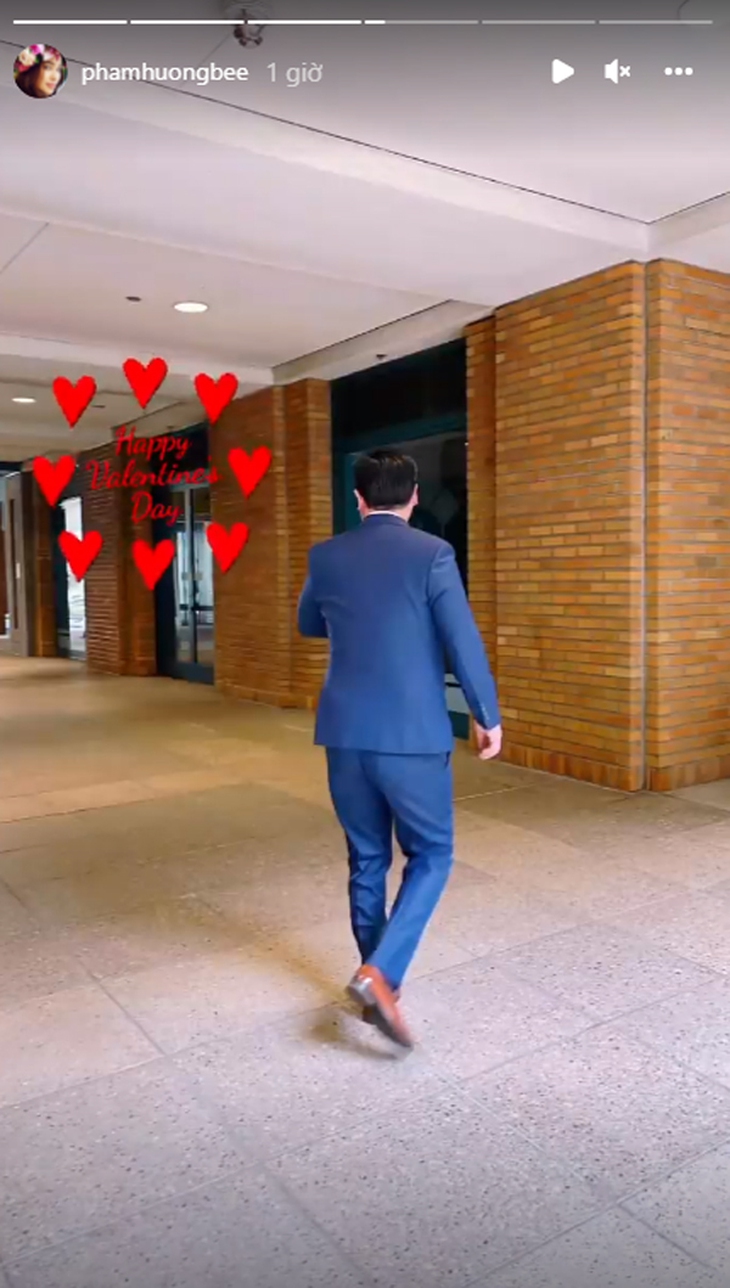 Chồng Phạm Hương bất ngờ được "lên sóng" sau lễ Valentine: Cực kỳ lãng mạn và chiều chuộng vợ Hoa hậu - Ảnh 2.