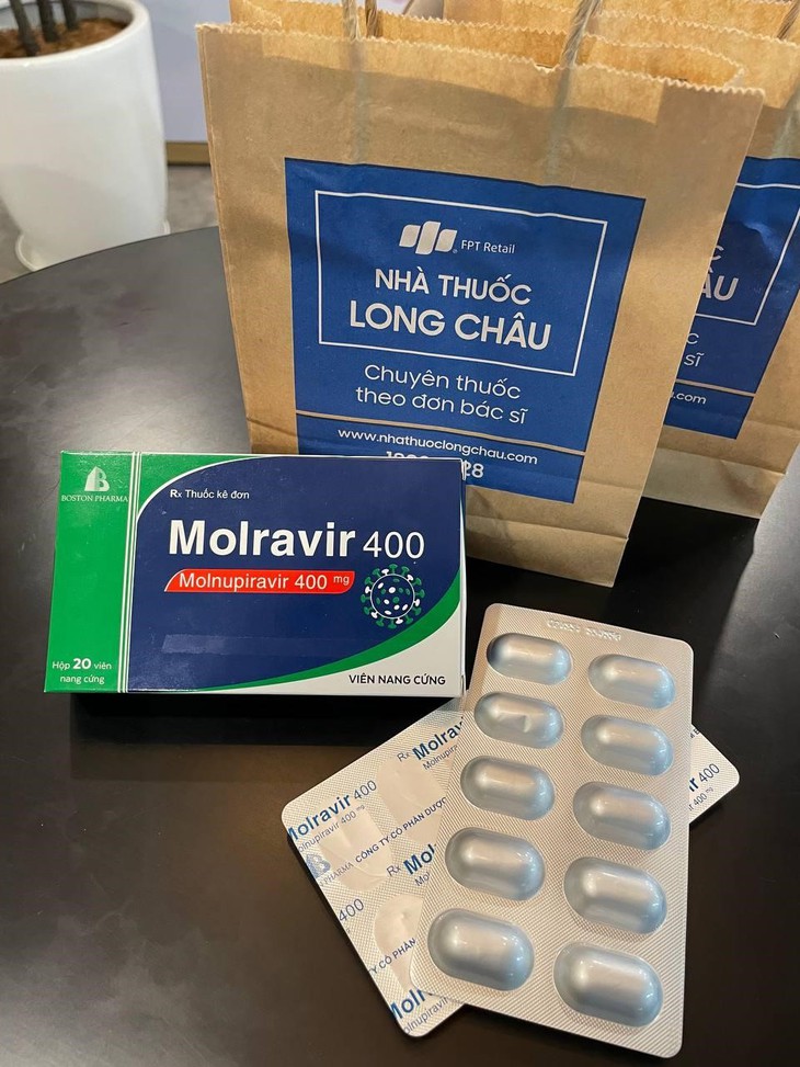 FPT Long Châu mua 1 triệu viên thuốc Molnupiravir chính hãng tại Việt Nam - Ảnh 2. FPT Long Châu mua 1 triệu viên thuốc Molnupiravir chính hãng tại Việt Nam - Ảnh 2.