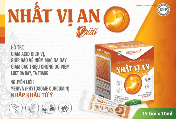 Nhất Vị An Gold dùng cho người bị đau dạ dày, loét dạ dày, tá tràng - Ảnh 1.