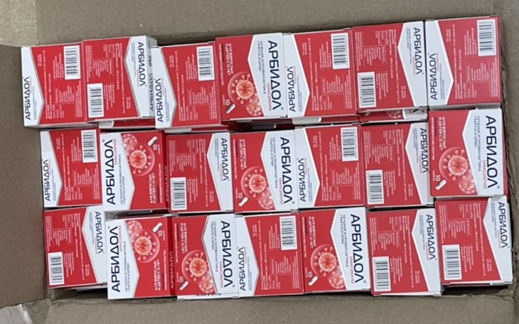 Thu giữ gần 500 hộp thuốc Arbidol tại Hà Nội