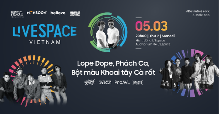 3 ban nhạc trẻ cá tính 'đụng độ' ở LiveSpace 3 - Ảnh 2.