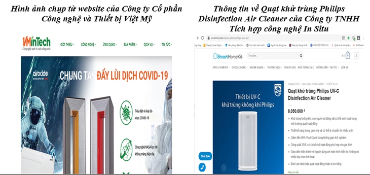 Cẩn trọng khi mua điều hòa Panasonic, quạt Philips, lọc không khí… quảng cáo ức chế, diệt virus COVID-19 - Ảnh 4. Cẩn trọng khi mua điều hòa Panasonic, quạt Philips, lọc không khí… quảng cáo ức chế, diệt virus COVID-19 - Ảnh 4.