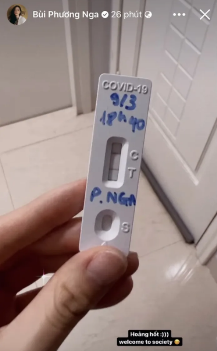 Á hậu Phương Nga mắc COVID-19, bạn trai phản ứng bất ngờ - Ảnh 2.