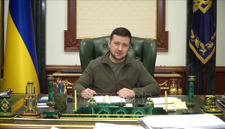 Ukraine xác nhận sẽ đàm phán trực tuyến với Nga - Ảnh 1. Ukraine xác nhận sẽ đàm phán trực tuyến với Nga - Ảnh 1.