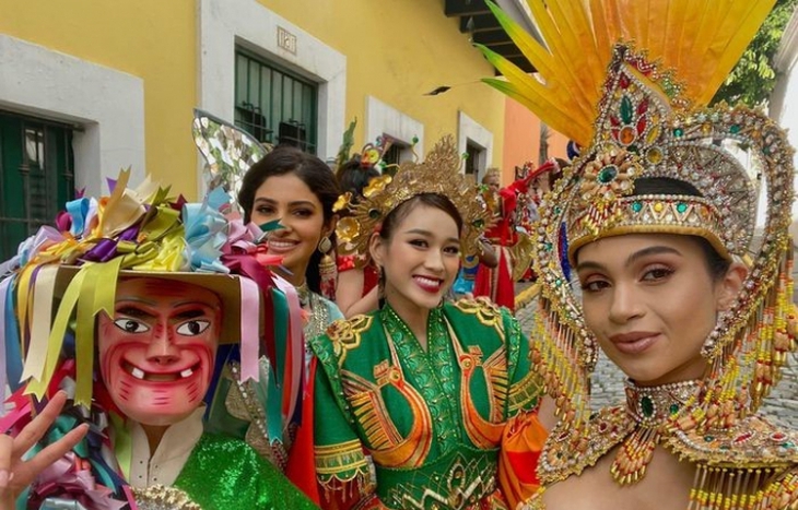 Hoa hậu Ba Lan lên ngôi Miss World 2021, Đỗ Thị Hà xuất sắc lọt top 13 - Ảnh 3. Hoa hậu Ba Lan lên ngôi Miss World 2021, Đỗ Thị Hà xuất sắc lọt top 13 - Ảnh 3.