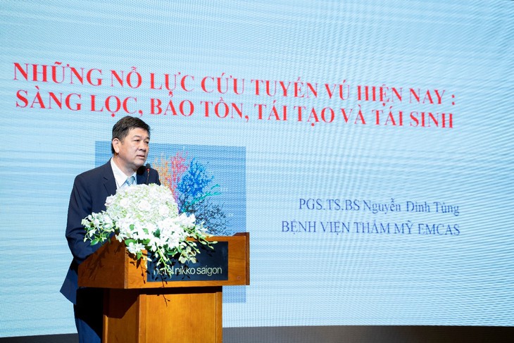 Bệnh viện EMCAS triển khai mô hình xe buýt lưu động tầm soát ung thư vú miễn phí - Ảnh 1. Bệnh viện EMCAS triển khai mô hình xe buýt lưu động tầm soát ung thư vú miễn phí - Ảnh 1.