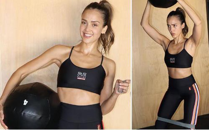 Bí quyết tập luyện của Jessica Alba, ai cũng làm được