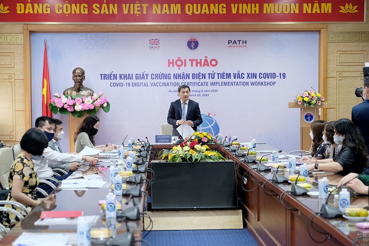 Chứng nhận tiêm chủng vaccine phòng COVID-19 của Việt Nam theo tiêu chuẩn của WHO và Châu Âu - Ảnh 1. Chứng nhận tiêm chủng vaccine phòng COVID-19 của Việt Nam theo tiêu chuẩn của WHO và Châu Âu - Ảnh 1.