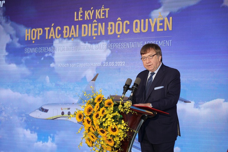 Hãng hàng không Sun Air chính thức trở thành đại diện độc quyền thương hiệu máy bay hạng sang Gulfstream tại Việt Nam - Ảnh 1. Hãng hàng không Sun Air chính thức trở thành đại diện độc quyền thương hiệu máy bay hạng sang Gulfstream tại Việt Nam - Ảnh 1.