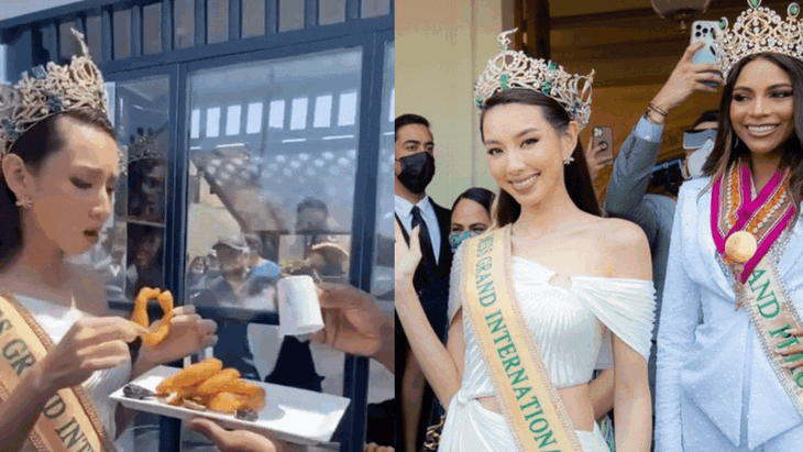 Vừa 'hóng' drama Hiền Hồ, Hoa hậu Thùy Tiên hành trình Nam Mỹ: biểu cảm nếm đồ ăn đường gây bất ngờ - Ảnh 7.