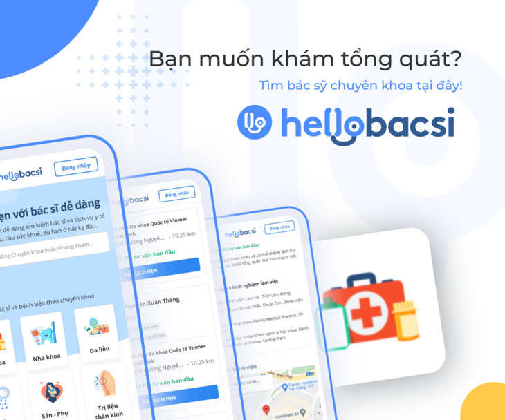 Dịch vụ đặt lịch thăm khám 24/7 miễn phí - Ảnh 2.