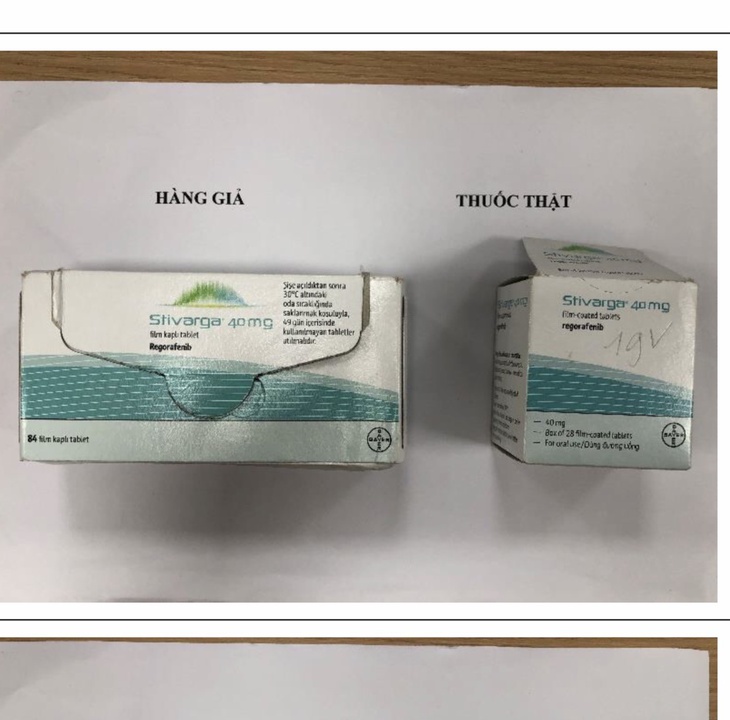 Cục Quản lý Dược: Cảnh báo phát hiện thuốc Stivarga 40mg và Xarelto 10mg/15mg/20mg nghi ngờ là thuốc giả - Ảnh 1. Cục Quản lý Dược: Cảnh báo phát hiện thuốc Stivarga 40mg và Xarelto 10mg/15mg/20mg nghi ngờ là thuốc giả - Ảnh 1.