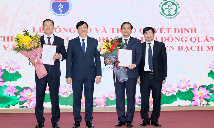 Bộ Y tế bổ nhiệm PGS.TS Đào Xuân Cơ giữ chức giám đốc Bệnh viện Bạch Mai - Ảnh 1. Bộ Y tế bổ nhiệm PGS.TS Đào Xuân Cơ giữ chức giám đốc Bệnh viện Bạch Mai - Ảnh 1.