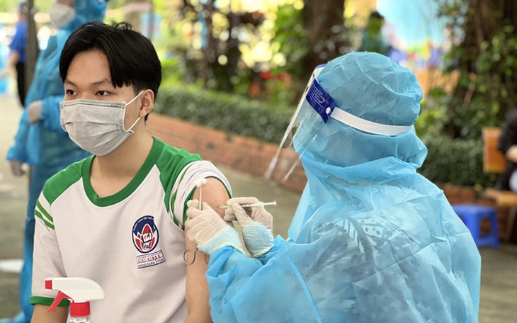 Chiều 3/3: Còn 9 địa phương tiêm mũi 2 vaccine phòng COVID-19 cho trẻ từ 12-17 tuổi dưới 90%