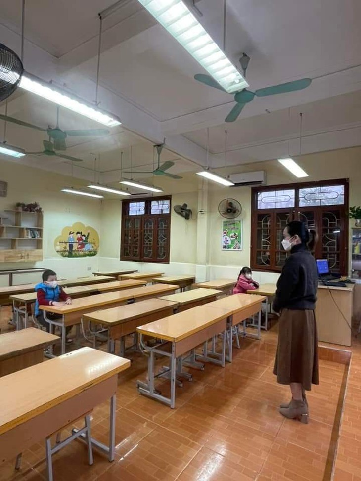 Hình ảnh những lớp học đặc biệt trong dịch COVID-19 tại Hải Phòng - Ảnh 7.