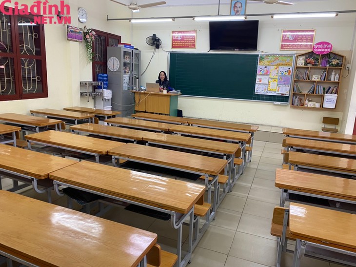 Hình ảnh những lớp học đặc biệt trong dịch COVID-19 tại Hải Phòng - Ảnh 3.