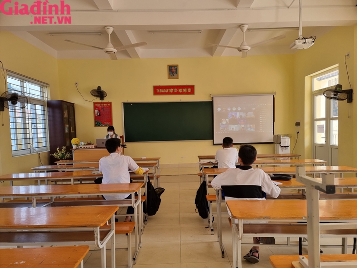 Hình ảnh những lớp học đặc biệt trong dịch COVID-19 tại Hải Phòng - Ảnh 5.