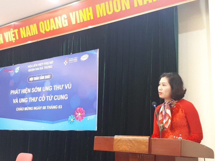 Phát hiện sớm và tầm soát ung thư vú và ung thư cổ tử cung - Ảnh 2.