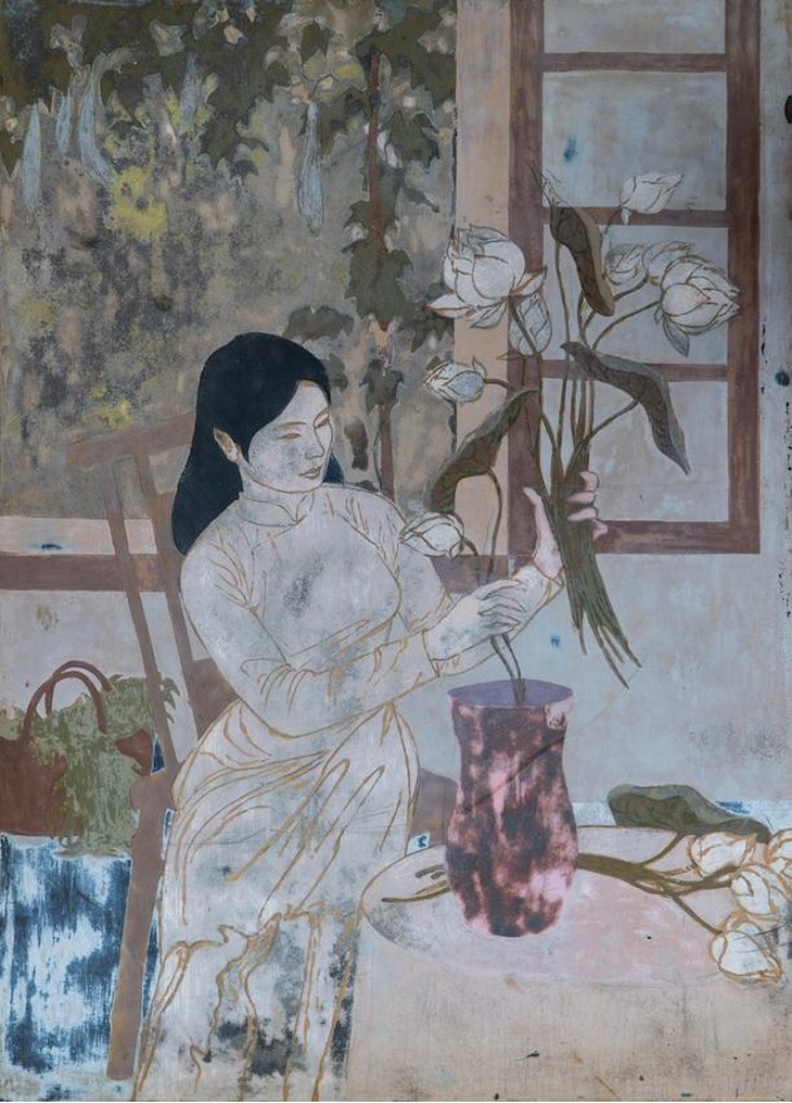 Kho tàng tranh dang dở của danh họa Phan Kế An lần đầu được công bố - Ảnh 5.