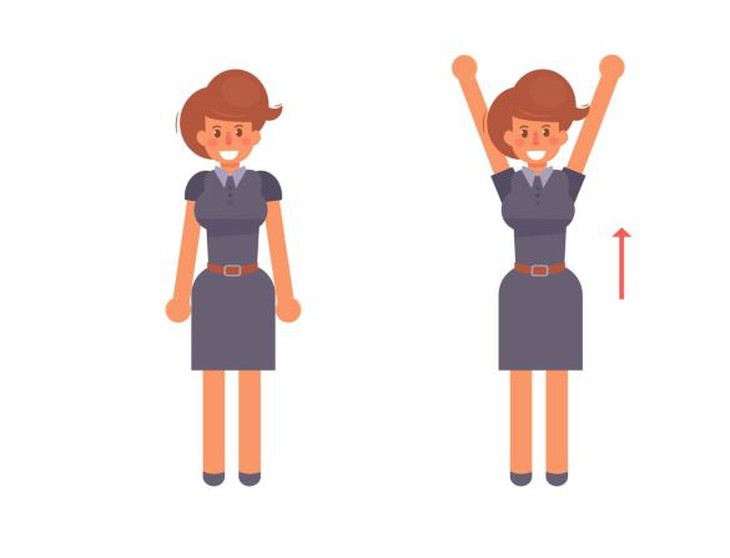 5 động tác kéo giãn phòng tránh đau lưng do ngồi nhiều - Ảnh 4.