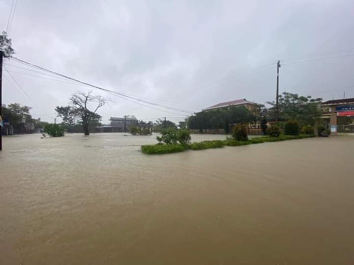 Bộ đội, dân quân dầm mưa giúp dân cứu lúa trước nguy cơ bị ngập - Ảnh 11. Bộ đội, dân quân dầm mưa giúp dân cứu lúa trước nguy cơ bị ngập - Ảnh 11.