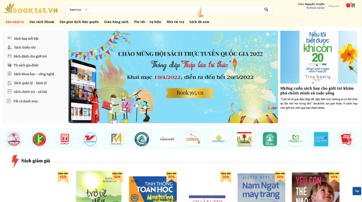 Hội sách trực tuyến 2022: NSƯT Thành Lộc, ca sĩ Mỹ Tâm, Trấn Thành lan tỏa văn hóa đọc - Ảnh 2. Hội sách trực tuyến 2022: NSƯT Thành Lộc, ca sĩ Mỹ Tâm, Trấn Thành lan tỏa văn hóa đọc - Ảnh 2.
