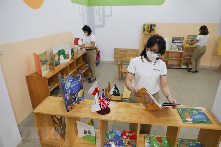 Các trường mầm non ở Hà Nội sẵn sàng đón trẻ tới trường - Ảnh 3.