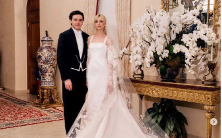 Lộ ảnh cưới đẹp như mơ của Nicola Peltz và Brooklyn Beckham