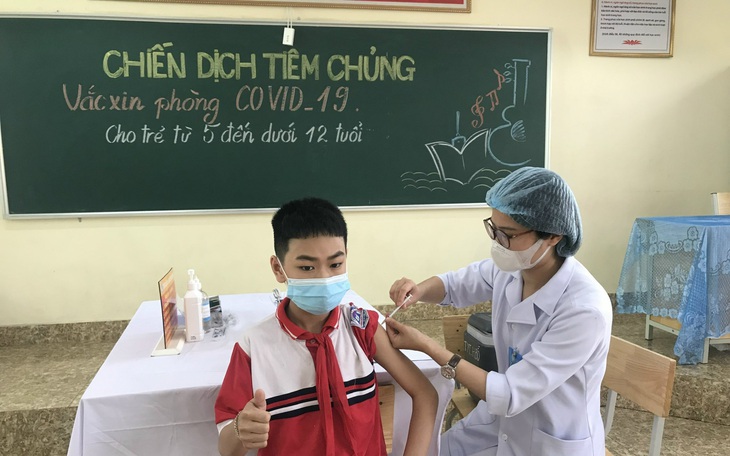 Toàn bộ quy trình tiêm vaccine phòng COVID-19 cho trẻ từ 5 - dưới 12 tuổi tại Quảng Ninh