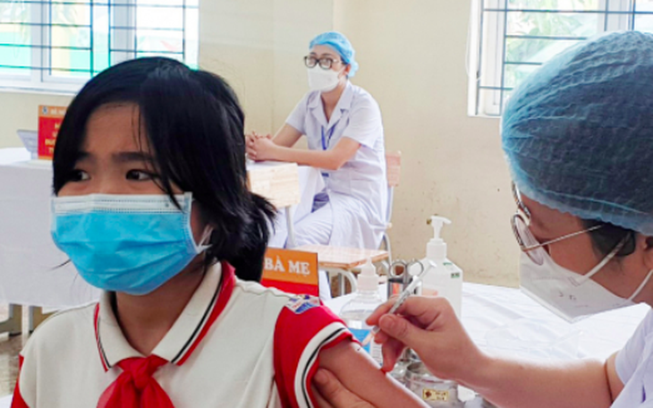 Hà Nội công bố kế hoạch chi tiết tiêm vaccine COVID-19 cho hơn 1 triệu trẻ từ 5-11 tuổi