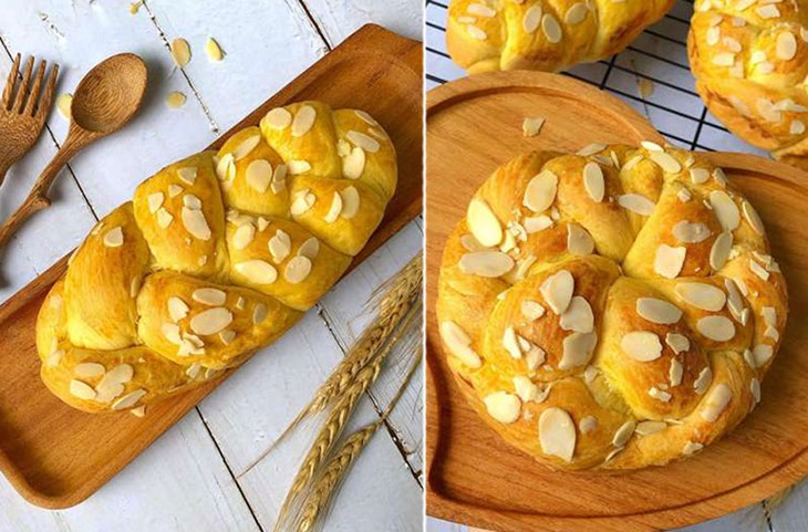 Cách làm bánh mì hoa cúc ngon tuyệt bằng nồi cơm điện, nồi chiên không dầu - Ảnh 15.