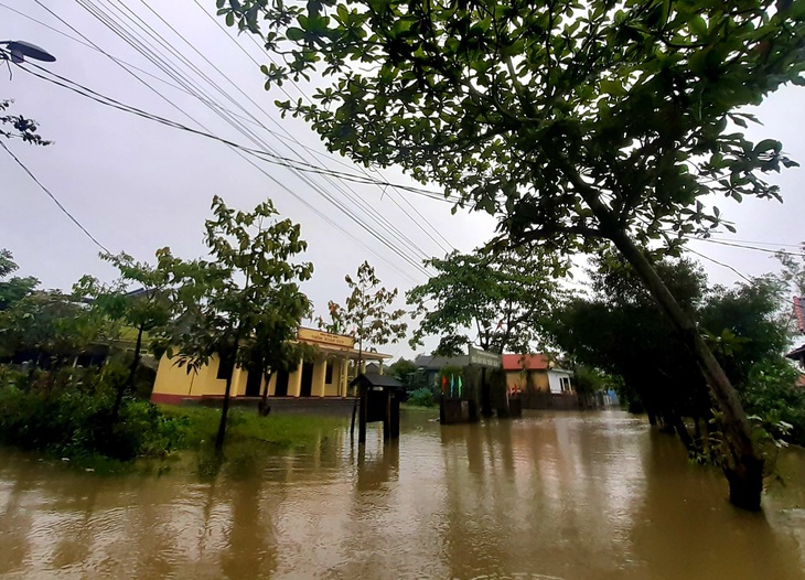 Mưa lũ trái mùa, vùng trũng ngập cục bộ, nông dân nguy cơ trắng tay - Ảnh 2. Mưa lũ trái mùa, vùng trũng ngập cục bộ, nông dân nguy cơ trắng tay - Ảnh 2.