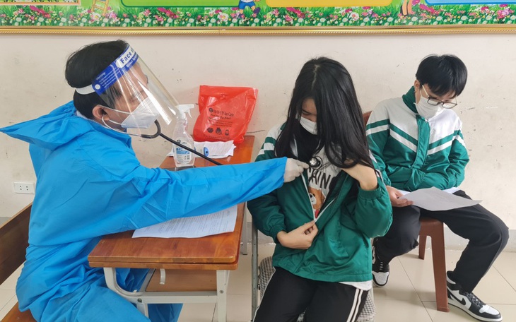 Nghệ An tiêm vaccine phòng COVID-19 cho trẻ từ 5 - dưới 12 tuổi