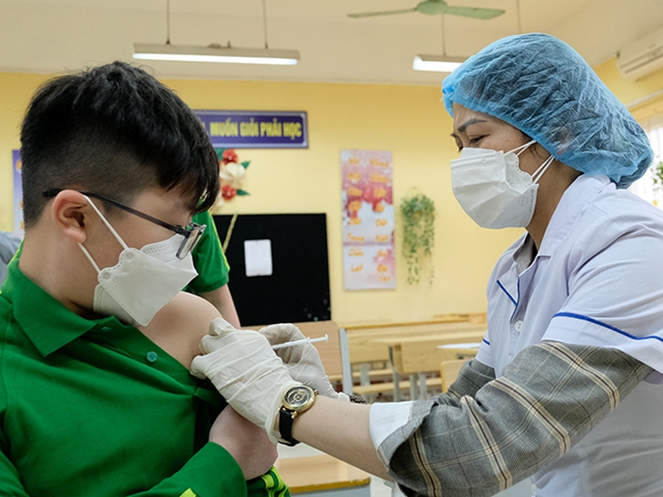 Cả nước đã tiêm hơn 1,5 triệu liều vaccine phòng COVID-19 an toàn cho trẻ từ 5 - dưới 12 tuổi - Ảnh 1. Cả nước đã tiêm hơn 1,5 triệu liều vaccine phòng COVID-19 an toàn cho trẻ từ 5 - dưới 12 tuổi - Ảnh 1.