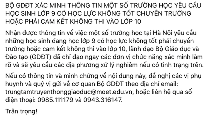 Vụ phụ huynh bị tố ép ký đơn không cho con thi tốt nghiệp: Cần có cách hiểu đúng về hướng nghiệp cho học sinh - Ảnh 3.