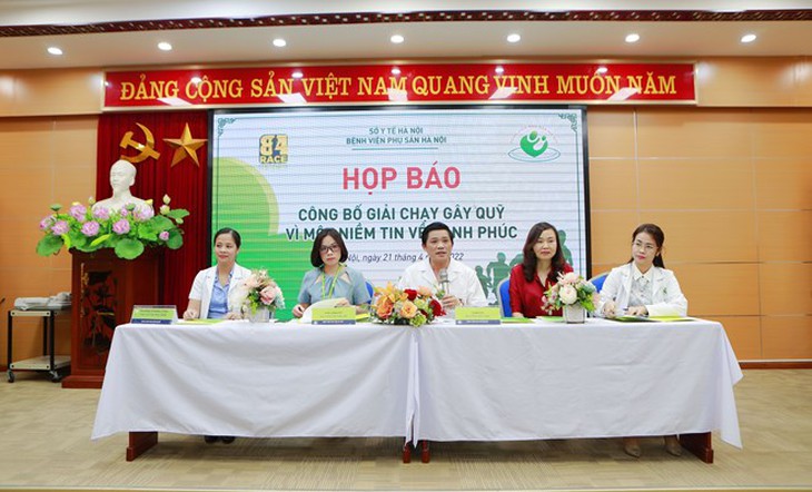 Bệnh viện Phụ sản Hà Nội: Phát động Giải chạy gây quỹ "vì một niềm tin hạnh phúc" - Ảnh 1. Bệnh viện Phụ sản Hà Nội: Phát động Giải chạy gây quỹ "vì một niềm tin hạnh phúc" - Ảnh 1.