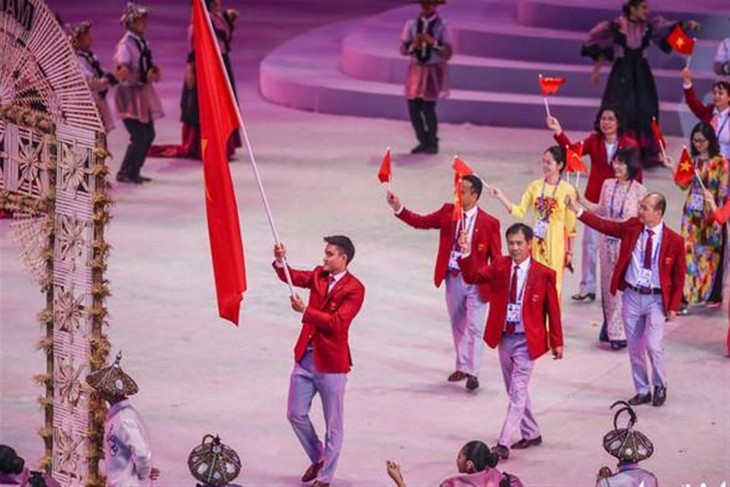 20h tối nay (28/4), diễn ra Lễ xuất quân của Đoàn Thể thao Việt Nam tham dự SEA Games 31 - Ảnh 2. 20h tối nay (28/4), diễn ra Lễ xuất quân của Đoàn Thể thao Việt Nam tham dự SEA Games 31 - Ảnh 2.