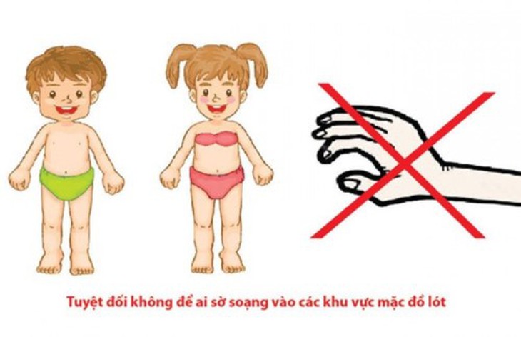 Các cách giúp trẻ mầm non phòng tránh bị xâm hại tình dục - Ảnh 2.