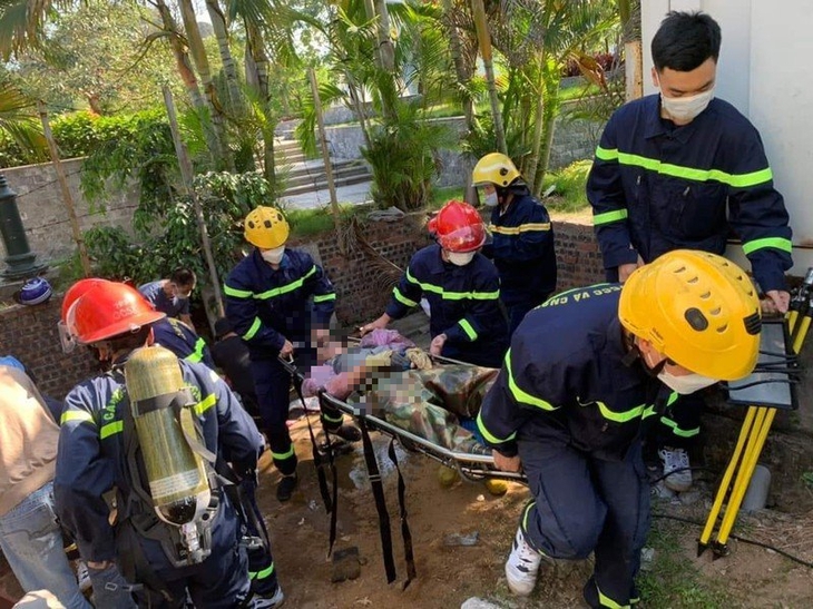 Vụ ngạt khí dưới hố ga ở Quảng Ninh: Một công nhân tử vong - Ảnh 1. Vụ ngạt khí dưới hố ga ở Quảng Ninh: Một công nhân tử vong - Ảnh 1.