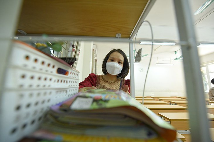 Hà Nội: Trường tiểu học cấp tập chuẩn bị đón học sinh trở lại - Ảnh 5.