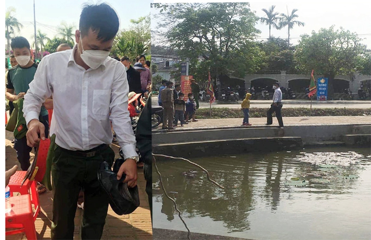 Kịp thời cứu sống bé trai 4 tuổi ngã xuống hồ nước sâu trước đền thờ ở Thanh Hoá - Ảnh 1. Kịp thời cứu sống bé trai 4 tuổi ngã xuống hồ nước sâu trước đền thờ ở Thanh Hoá - Ảnh 1.