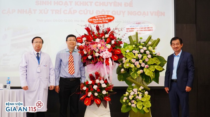 Bệnh viện Gia An 115 phối hợp tổ chức buổi sinh hoạt khoa học chuyên đề: "Cập nhật xử trí cấp cứu đột quỵ ngoài bệnh viện" - Ảnh 3. Bệnh viện Gia An 115 phối hợp tổ chức buổi sinh hoạt khoa học chuyên đề: "Cập nhật xử trí cấp cứu đột quỵ ngoài bệnh viện" - Ảnh 3.