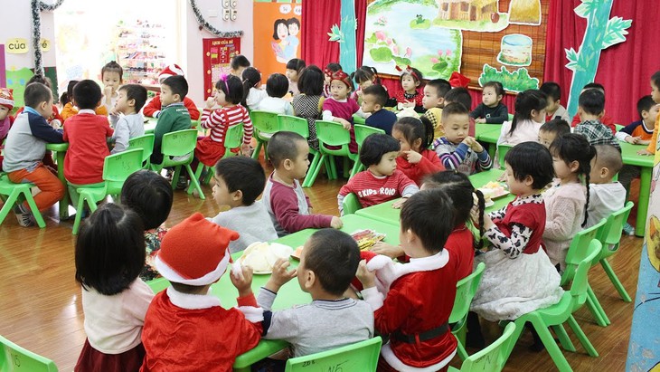 Sau nghỉ lễ Giỗ Tổ Hùng Vương, trẻ mầm non ở Hà Nội sẽ được đến trường - Ảnh 2. Sau nghỉ lễ Giỗ Tổ Hùng Vương, trẻ mầm non ở Hà Nội sẽ được đến trường - Ảnh 2.