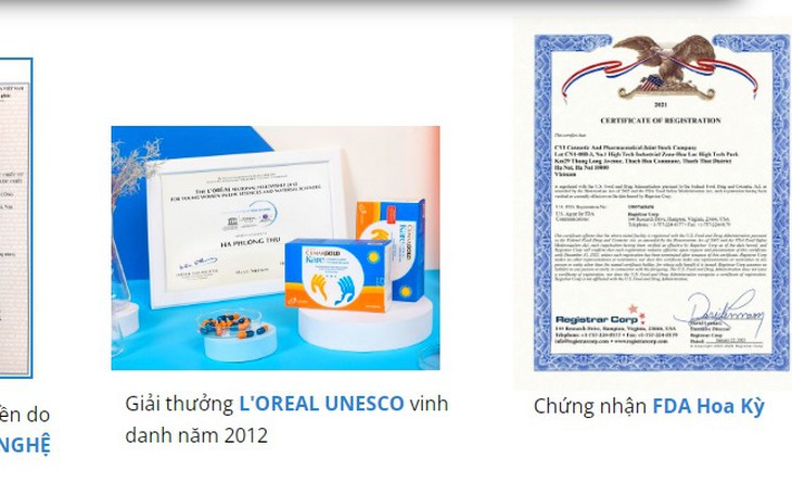 'Cumar Gold Kare' quảng cáo gây hiểu nhầm có tác dụng như thuốc chữa bệnh