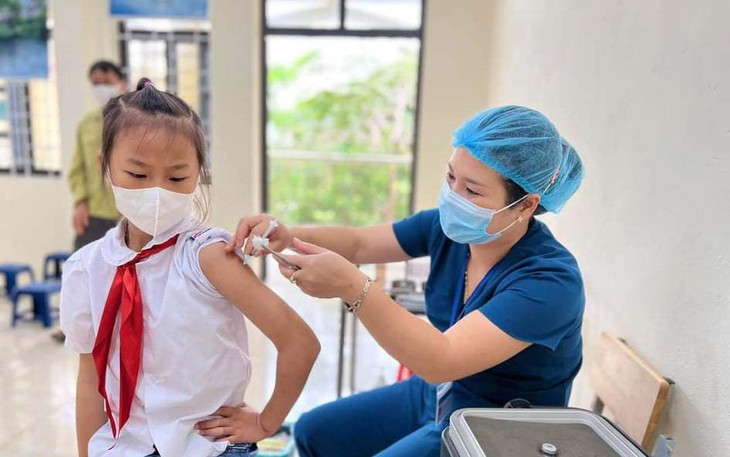 2 tuần, gần 150.000 trẻ 5-11 tuổi Hà Nội tiêm vaccine COVID-19