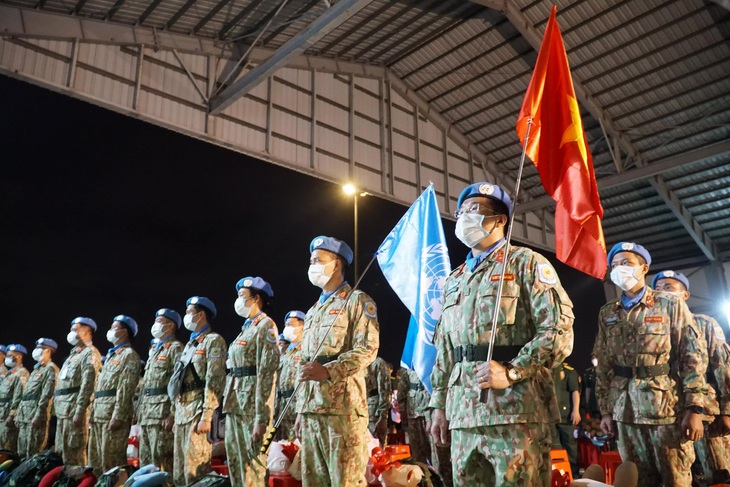 'Chiến sĩ mũ nồi xanh' Việt Nam hoàn thành nhiệm vụ từ Nam Sudan về nước - Ảnh 3. 'Chiến sĩ mũ nồi xanh' Việt Nam hoàn thành nhiệm vụ từ Nam Sudan về nước - Ảnh 3.