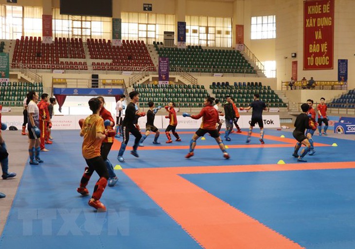 SEA Games 31: Indonesia "dè chừng" các vận động viên karate Việt Nam - Ảnh 1.